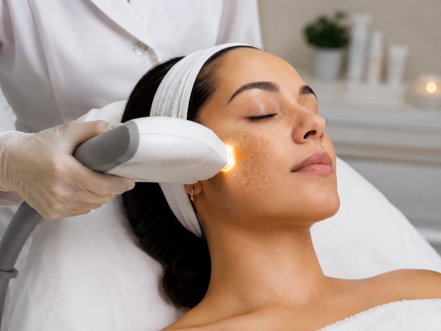 DermaPulse DPL NIR przy pracy z przebarwieniami i kolorytem skóry